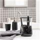 Schwarze Ultra Professional Mit Chrom Munddusche WP-672 in Badezimmer